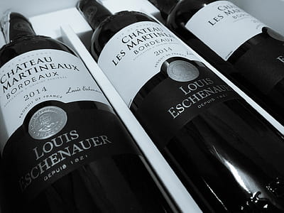 2014 Three Chateau Les Martineaux Bordeaux Bottles thumbnail