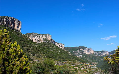 Typical Landscape in Gorges du Tarn - Southern France thumbnail