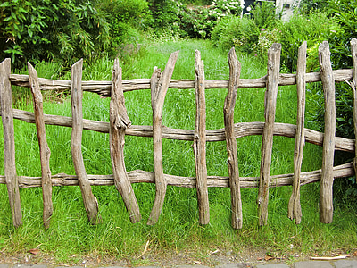 brown wooden fence near green grass thumbnail