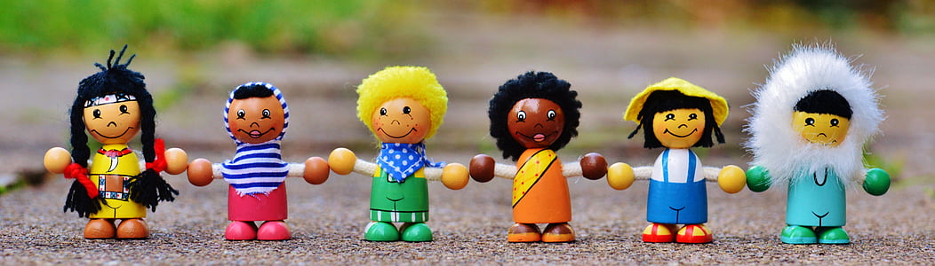 six plastic toys thumbnail