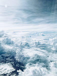 aerial photography of clouds thumbnail