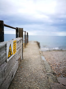 sea, road, landscape, sky thumbnail