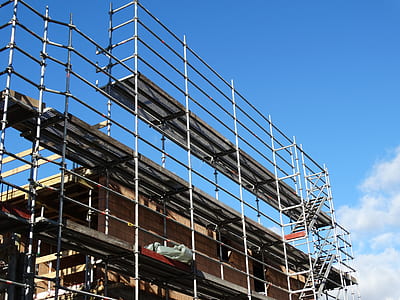 construction site under blue sky thumbnail