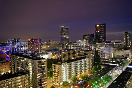 Buildings, Towers, and Cityscape in Rotterdam, Netherlands thumbnail