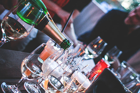 Pouring a Bottle of Champagne thumbnail