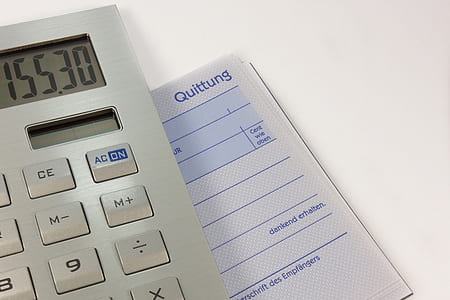 gray calculator showing 155.30 thumbnail