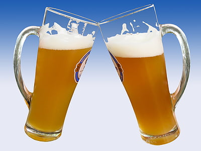 two filled beer pilsens thumbnail