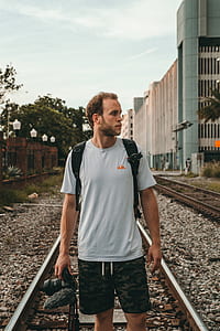 man on railroad thumbnail
