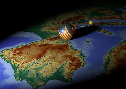 catalonia, europe, bomb, separation, risk, civil war thumbnail