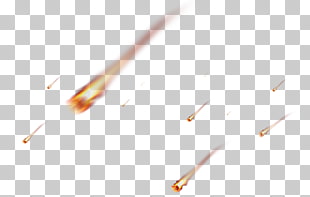 Designer Tencent Tmall, Golden Meteor Shower, timelapse photography of fire balls PNG clipart