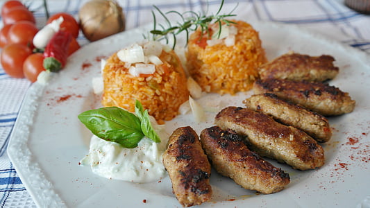 grilled meat with java rice thumbnail