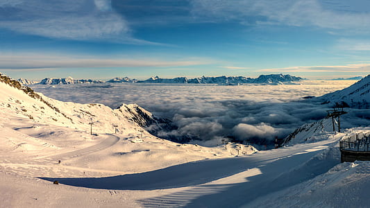 snow coated mountain thumbnail
