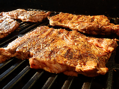 close-up photo of grilled meat thumbnail