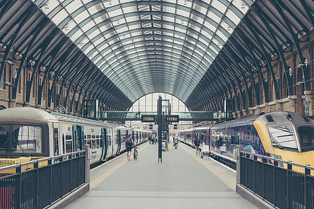 group of people on train station thumbnail