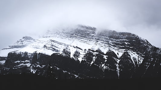 alps surrounded by fog thumbnail