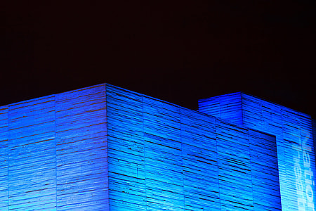 lighted concrete structure thumbnail