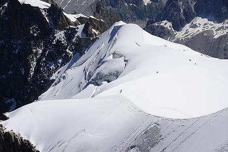 photo of mountains covered with snow thumbnail