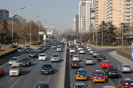 assorted car lot on asphalt road thumbnail
