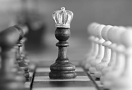 grayscale photography of pawn chess piece thumbnail