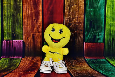 yellow plush toy wearing white shoes thumbnail