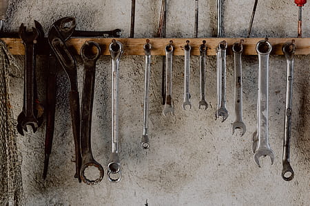 Set of ring and open-end wrench thumbnail