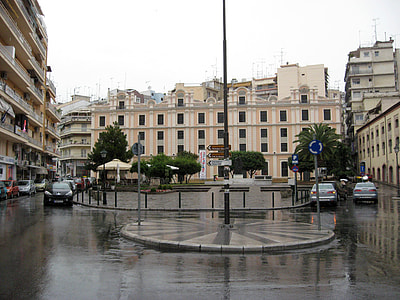 Center of the city in Kavala, Greece thumbnail