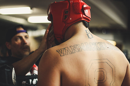 man with red training helmet thumbnail