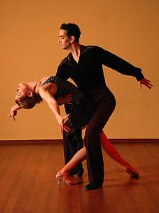 man and woman dancing on floor thumbnail