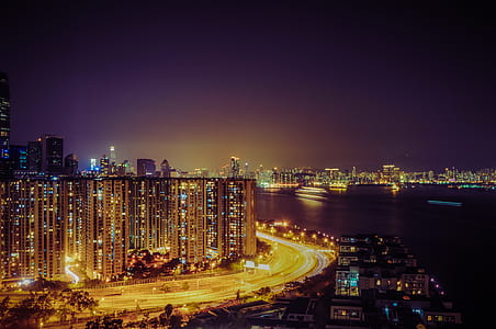 timelapse photography of city thumbnail
