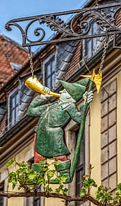 man playing trumpet hanging decor thumbnail