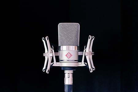 photo of gray condenser microphone thumbnail
