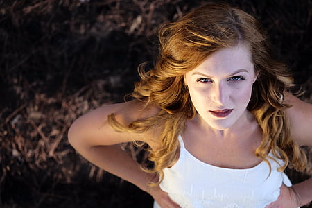 woman wearing white camisole thumbnail