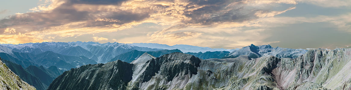 aerial view of mountain thumbnail