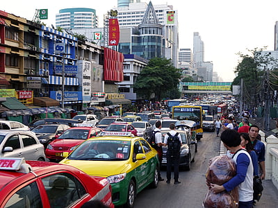 group of people walking on street thumbnail