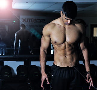 man standing infront of mirror thumbnail