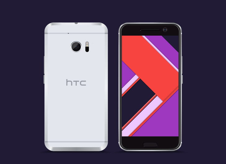 Free Vector HTC 10 Model eps file