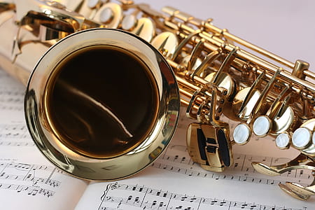 gold-colored musical instrument thumbnail
