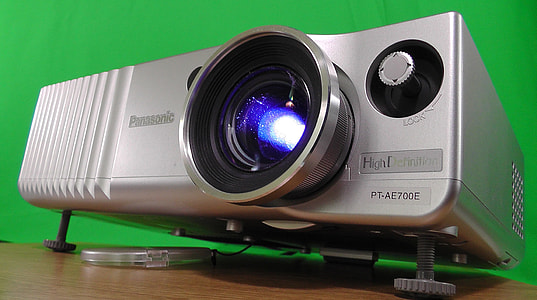 gray Panasonic projector thumbnail