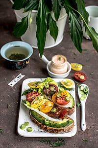 vegetable dish on white plate thumbnail