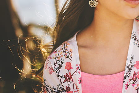 fashion, person, woman, flowers thumbnail