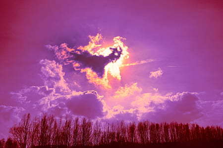 sunlight behind clouds thumbnail