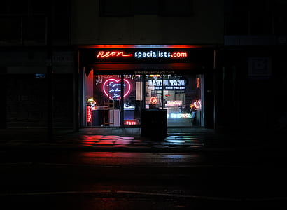 Neon specialists shop facade thumbnail