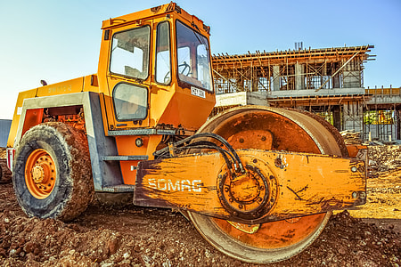 yellow road roller thumbnail