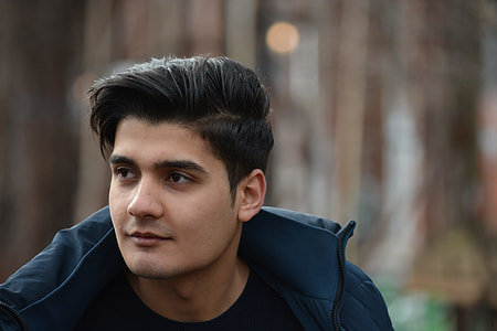 man in blue zip jacket thumbnail