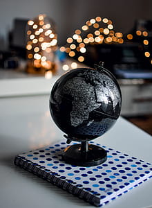 Black and Gray Desk Globe thumbnail