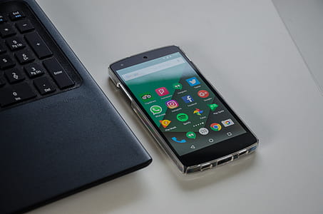 smartphone, laptop, internet, table thumbnail