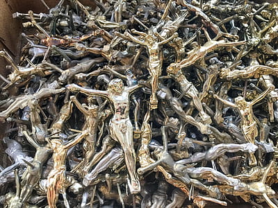 silver crucifix lot thumbnail
