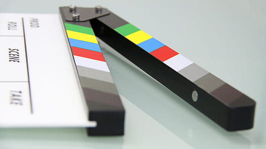 White and Black Clapper Board thumbnail