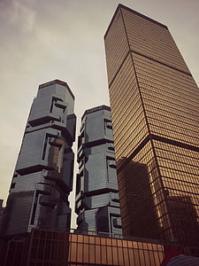 worm's eye view of Lippo buildings thumbnail