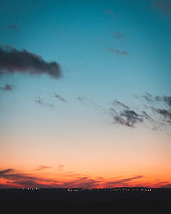 Scenic View of Sky During Dawn thumbnail